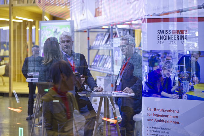 Swissbau 2024, Stellen inserieren, Swiss Engineering | © by leistungsfotografie