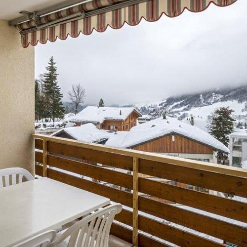 Aussicht Ferienwohnung Leukerbad, Swiss Engineering | © privat