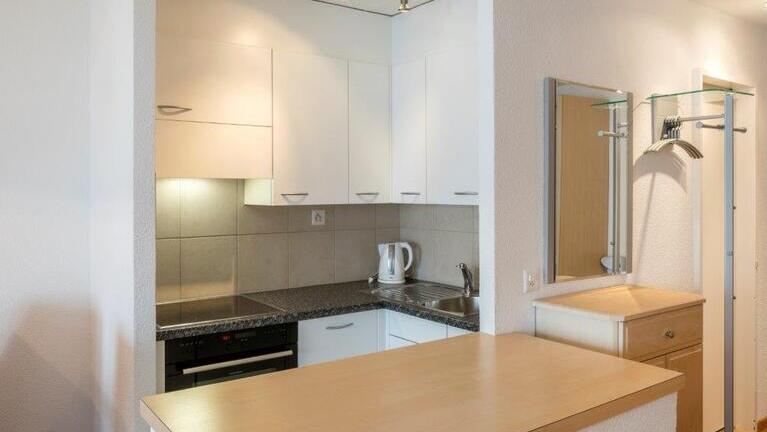 Küche, Ferienwohnung Leukerbad, Swiss Engineering | © privat