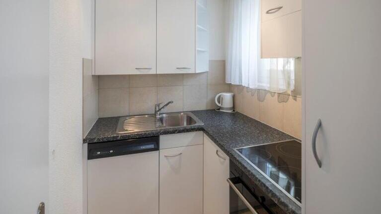 Küche, Ferienwohnung Leukerbad, Swiss Engineering | © privat