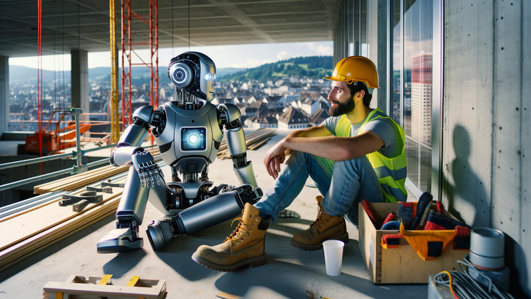 KI am Bau: Der Einsatz von KI in der Gebäudetechnik erfordert eine komplett neue Denkweise | © M. Frutig, Inoveris