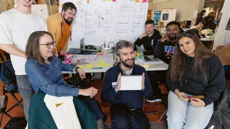 Crunch Time, Ideen sprudeln, Swiss Engineering | © Antony Demierre, HEIG-VD