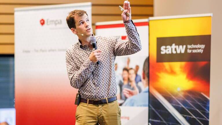 Kreislaufwirtschaft, Upcycling wurde thematisiert an den Tagen der Technik 2023 von Swiss Engineering zum Thema Ressourcenknappheit | © Nicolas Zonvi