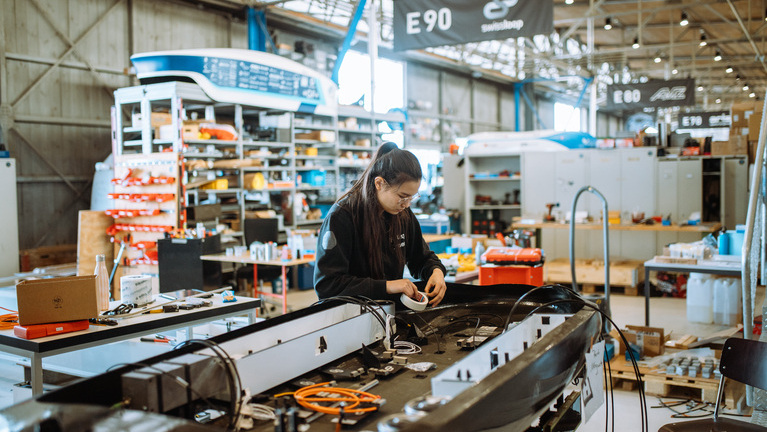 Die Hyperloop-Technologie könnte den Personen- und Gütertransport revolutionieren, gesponsert von der Stiftung Swiss Engineering | © J. Kleger